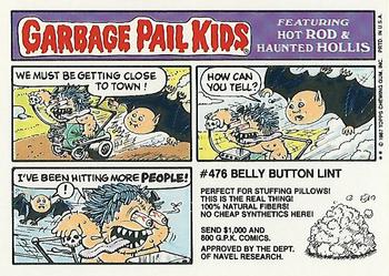 1987 Topps Garbage Pail Kids Series 8 #311b Slimin' Simon Back