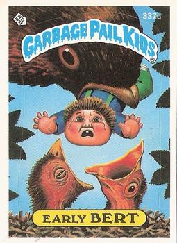1987 Topps Garbage Pail Kids Series 9 #337a Early Bert Front