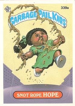 1987 Topps Garbage Pail Kids Series 9 #339a Snot Rope Hope Front