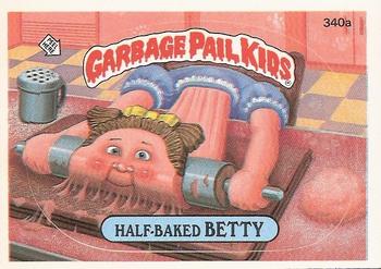 1987 Topps Garbage Pail Kids Series 9 #340a Half-Baked Betty Front