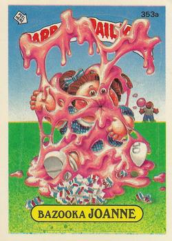 1987 Topps Garbage Pail Kids Series 9 #353a Bazooka Joanne Front