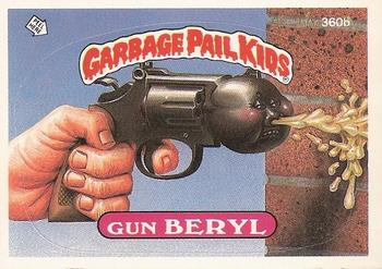 1987 Topps Garbage Pail Kids Series 9 #360b Gun Beryl Front