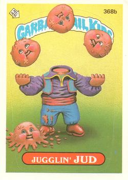 1987 Topps Garbage Pail Kids Series 9 #368b Jugglin' Jud Front