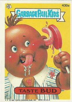 1987 Topps Garbage Pail Kids Series 11 #430a Taste Bud Front