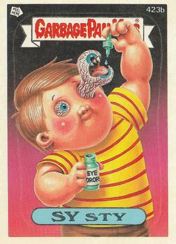 1987 Topps Garbage Pail Kids Series 11 #423b Sy Sty Front
