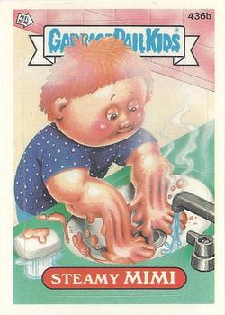 1987 Topps Garbage Pail Kids Series 11 #436b Steamy Mimi Front