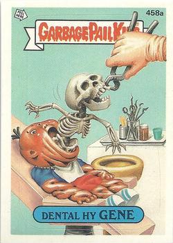 1987 Topps Garbage Pail Kids Series 11 #458a Dental Hy Gene Front