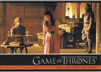 2015 Rittenhouse Game of Thrones Season 4 #04 The Lion and The Rose Front