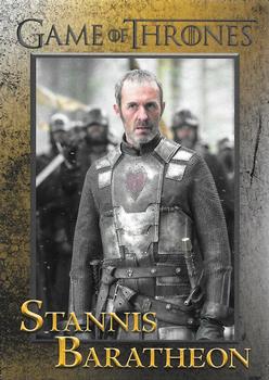 2015 Rittenhouse Game of Thrones Season 4 #50 Stannis Baratheon Front
