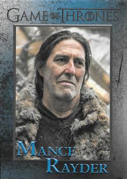 2015 Rittenhouse Game of Thrones Season 4 #66 Mance Rayder Front