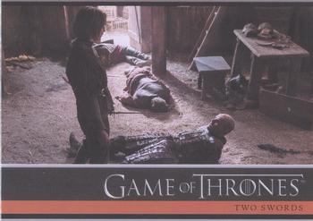 2015 Rittenhouse Game of Thrones Season 4 - Foil #03 Two Swords Front