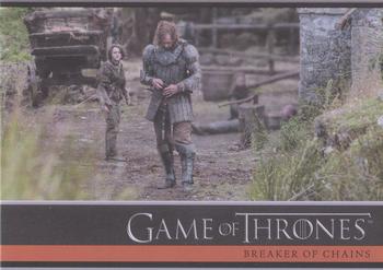 2015 Rittenhouse Game of Thrones Season 4 - Foil #07 Breaker of Chains Front