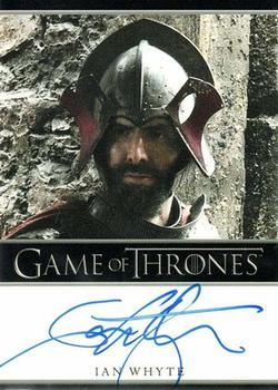 2015 Rittenhouse Game of Thrones Season 4 - Autographs Bordered #NNO Ian Whyte Front