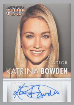 2015 Panini Americana - Signatures #S-KB Katrina Bowden Front