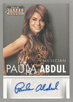 2015 Panini Americana - Signatures #S-PA Paula Abdul Front