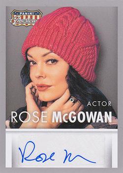 2015 Panini Americana - Signatures #S-RMG Rose McGowan Front