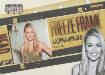 2015 Panini Americana - Freeze Frame #2 Katrina Bowden Front