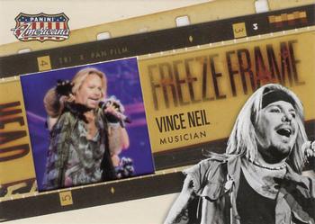 2015 Panini Americana - Freeze Frame #27 Vince Neil Front