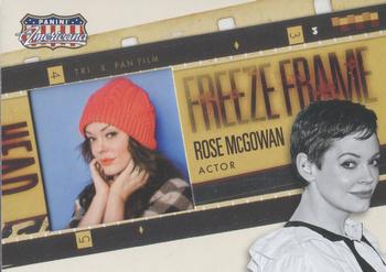 2015 Panini Americana - Freeze Frame #46 Rose McGowan Front