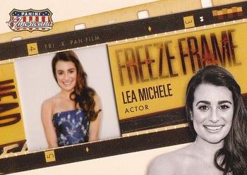 2015 Panini Americana - Freeze Frame #55 Lea Michele Front