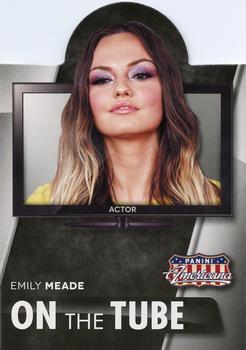 2015 Panini Americana - On the Tube Modern #32 Emily Meade Front