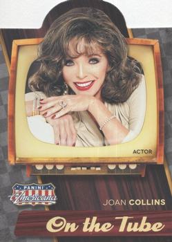 2015 Panini Americana - On the Tube Vintage #1 Joan Collins Front