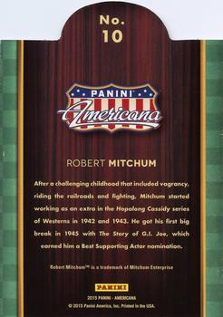2015 Panini Americana - On the Tube Vintage #10 Robert Mitchum Back