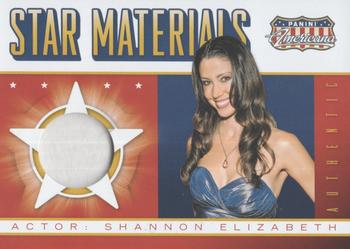 2015 Panini Americana - Star Materials #SM-SE Shannon Elizabeth Front