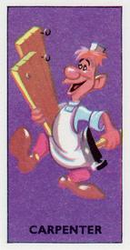 1957 Barratt Walt Disney Characters 2nd Series #37 Carpenter Front