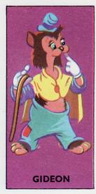 1957 Barratt Walt Disney Characters 2nd Series #44 Gideon Front