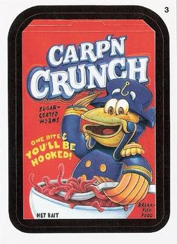 2015 Topps Wacky Packages #3 Carp'n Crunch Front