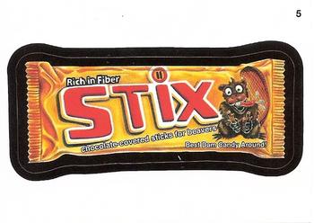 2015 Topps Wacky Packages #5 Stix Front