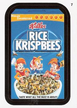 2015 Topps Wacky Packages #7 Rice Krispbees Front