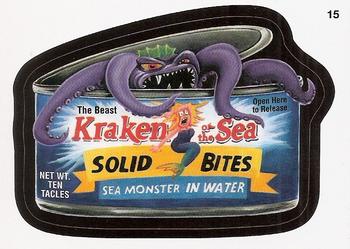 2015 Topps Wacky Packages #15 Kraken of the Sea Front
