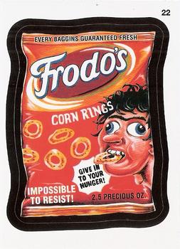 2015 Topps Wacky Packages #22 Frodo's Front