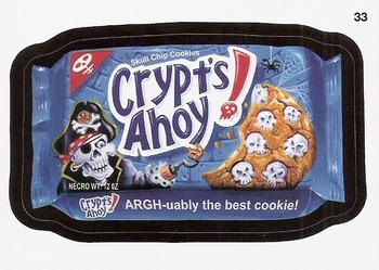 2015 Topps Wacky Packages #33 Crypt's Ahoy! Front