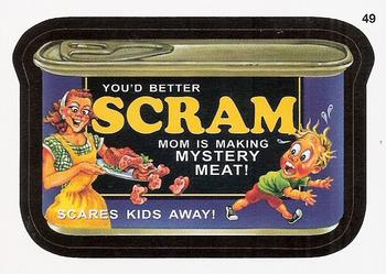 2015 Topps Wacky Packages #49 Scram Front