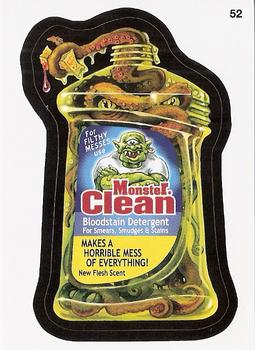 2015 Topps Wacky Packages #52 Monster Clean Front
