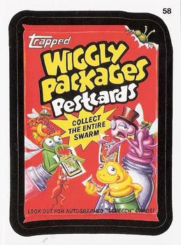 2015 Topps Wacky Packages #58 Wiggly Packages Front