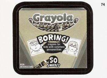 2015 Topps Wacky Packages #74 Grayola Front