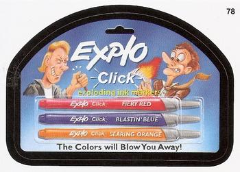 2015 Topps Wacky Packages #78 Explo Markers Front