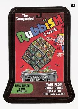 2015 Topps Wacky Packages #92 Rubbish Cube Front