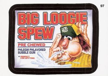 2015 Topps Wacky Packages #97 Big Loogie Spew Front