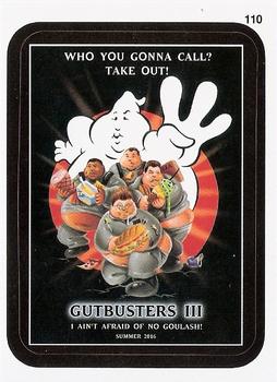 2015 Topps Wacky Packages #110 Gutbusters 3 Front