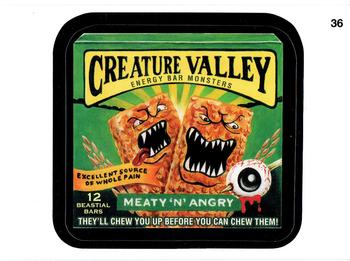 2015 Topps Wacky Packages #36 Creature Valley Front