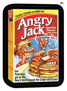 2015 Topps Wacky Packages #51 Angry Jack Front