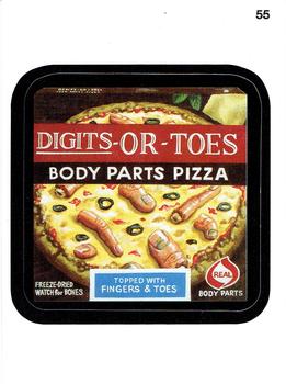 2015 Topps Wacky Packages #55 Digits-or-Toes Front