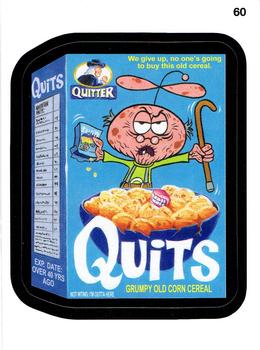 2015 Topps Wacky Packages #60 Quits Front