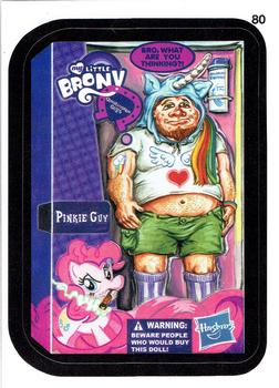 2015 Topps Wacky Packages #80 My Little Brony Front