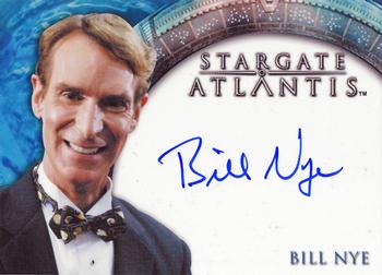 2009 Rittenhouse Stargate Heroes - Stargate Atlantis Autographs #BN Bill Nye Front